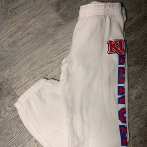 Kansas City Jayhawks (pink) sweats